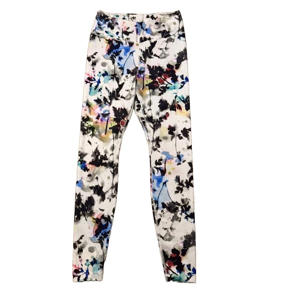 Nike | Dri-Fit | High Rise Floral Leggings | Athletic Running Tights